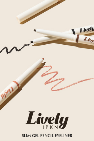IPKN LIVELY SLIM GEL PENCIL EYELINER