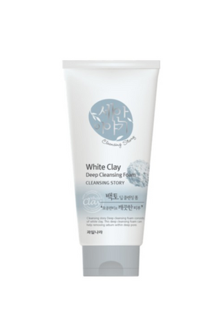 CLEANSING STORY WHITE CLAY DEEP CLEANSING FOAM 150G