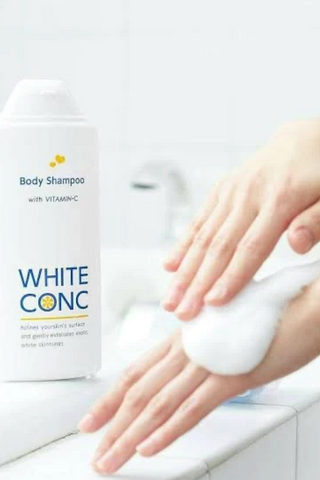 WHITE CONC BODY SHAMPOO 360ML/600ML