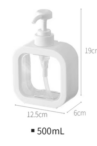SQUARE BOTTLE CONTAINER 500ML