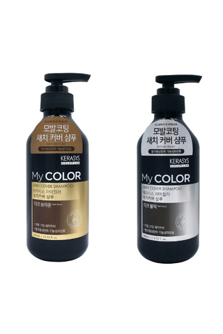 KERASYS MY COLOR GRAY HAIR COVER SHAMPOO 400ML