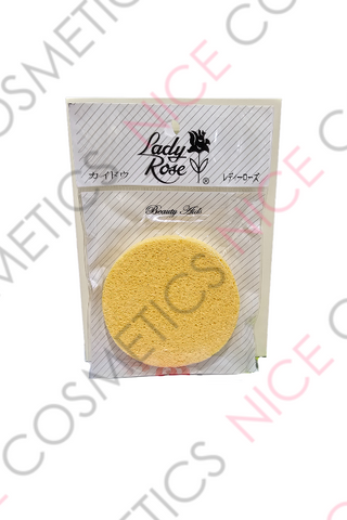 LADYROSE FACIAL SPONGE(1PC ROUND)