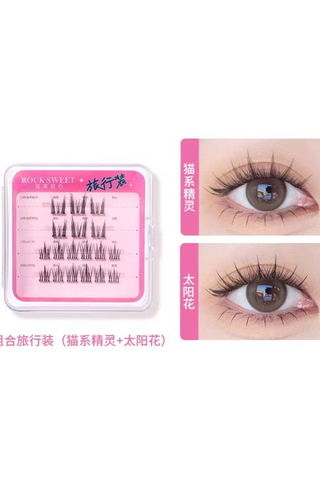 ROCK SWEET GLUE FREE FALSE EYELASHES [TRAVEL]