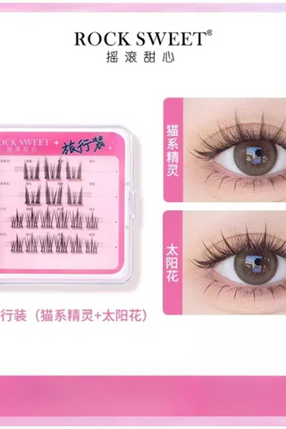 ROCK SWEET GLUE FREE FALSE EYELASHES [TRAVEL]