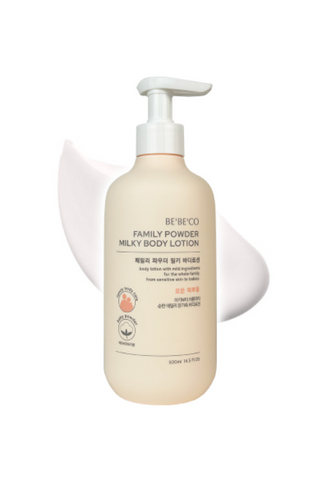 BEBECO FAMILY POWDER MILKY BODY LOTION 500ML