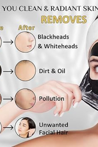 SKINAPPLE CHARCOAL PEEL OFF PACK 20PCS PER BOX