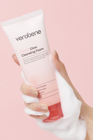 VEROBENE PEARL GLOW CLEANSING FOAM 150ML