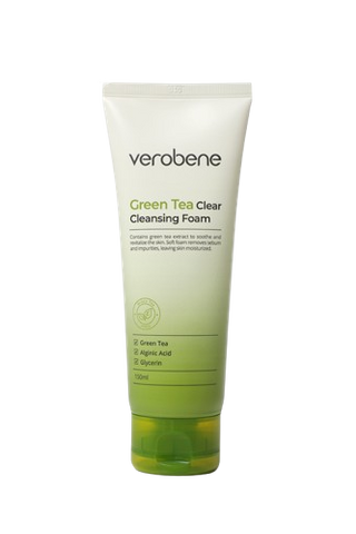 VEROBENE GREEN TEA CLEAR CLEANSING FOAM 150ML