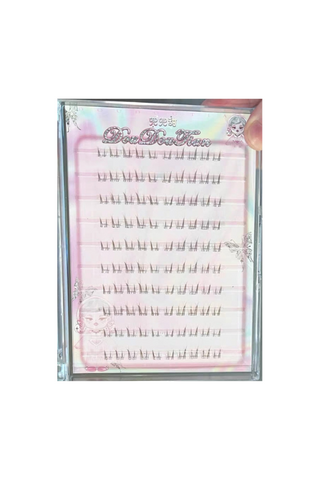 DDT GLUE FREE BELOW FALSE EYELASHES 10 PAIRS (RABBIT CARAMEL)