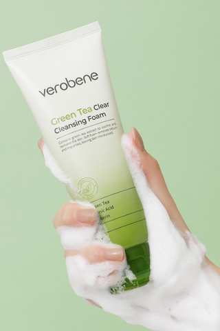 VEROBENE GREEN TEA CLEAR CLEANSING FOAM 150ML