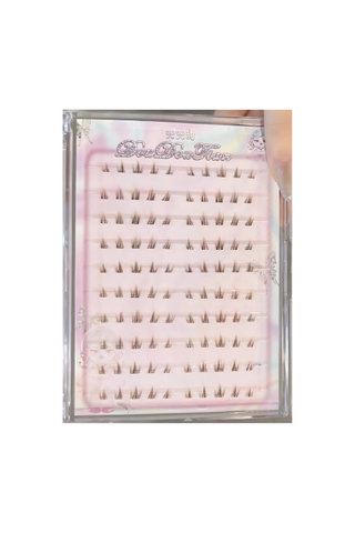 DDT GLUE FREE BELOW FALSE EYELASHES 10 PAIRS (BUTTERFLY CARAMEL)