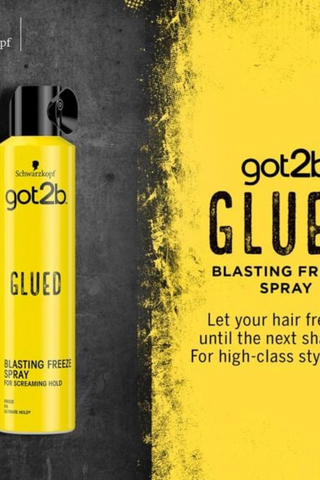 SCHWARZKOPF GOT2B GLUED BLASTING FREEZE HAIRSPRAY 100ML/300ML