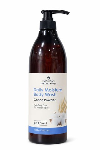 Feelre Korea Daily Moisture Body Wash 1000g