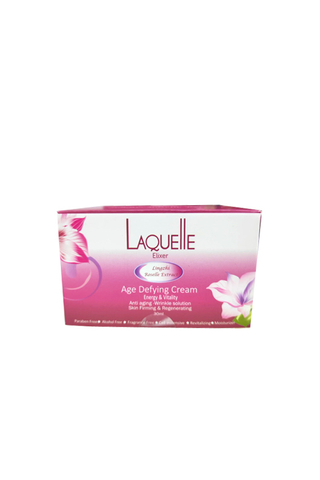 LAQUELLE LINGZHI ROSELLE EXTRACT AGE DEFYING CREAM