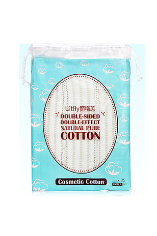 LITFLY MAKEUP REMOVER COTTON (P/B)