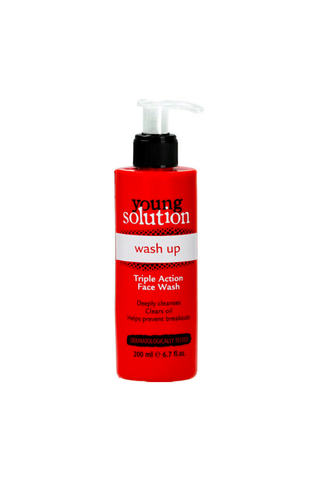 YOUNG SOLUTION WASH UP TRIPLE ACTION FACE WASH