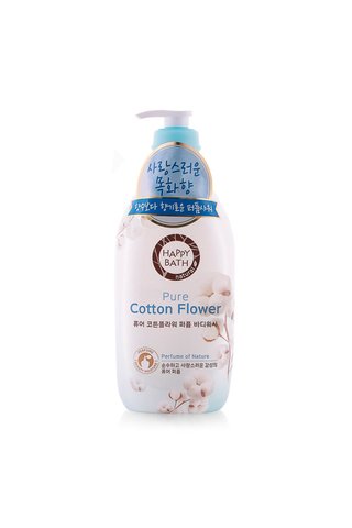 Happy Bath Pure Cotton Flower Body Wash