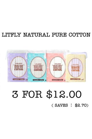 LITFLY NATURAL PURE COTTON