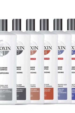 NIOXIN SYSTEM 1/2/3/4/5/6 CLEANSER SHAMPOO OR CONDITIONER 1000ML