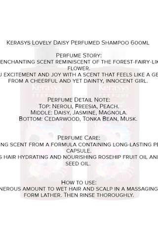 KERASYS PERFUME STORY SHAMPOO LOVELY DAISY 600ML