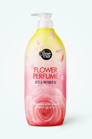 SHOWER MATE FLOWER PERFUME BODY WASH 900ML